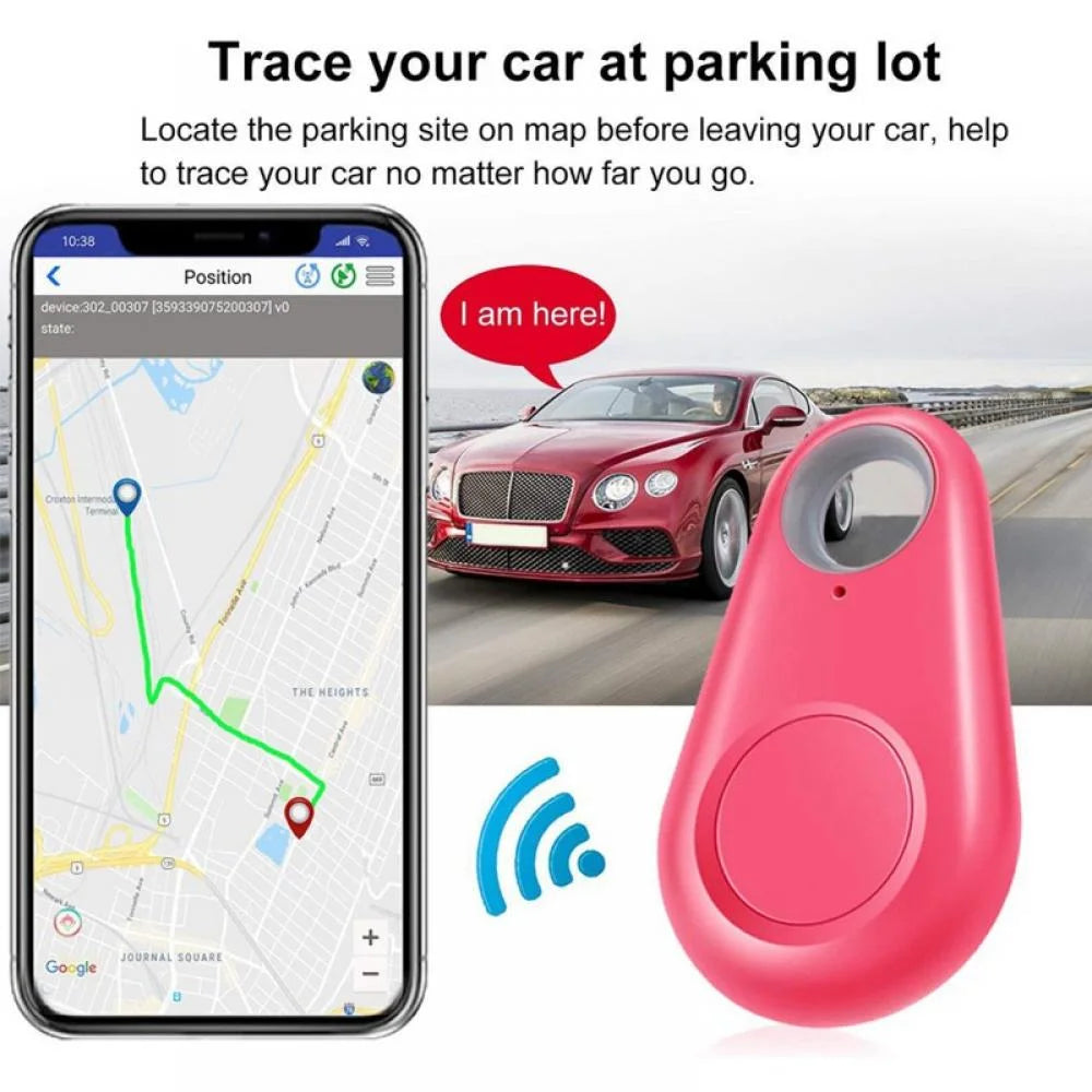 4 Pack Smart Gps Tracker Key Finder Locator anti Lost Alarm Sensor Device for Kids Dogs Car Wallet Pets Cats Motorcycles Luggage Compatible Ios